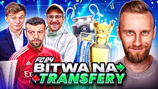 POJEDYNEK 3 MENADŻERÓW! BITWA NA TRANSFERY PIŁKARZYKÓW W FC 24!