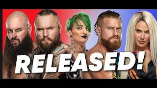 WWE RELEASES BRAUN STROWMAN , ALEISTER BLACK , RUBY RIOTT , LANA , BUDDY MURPHY !!!!!!