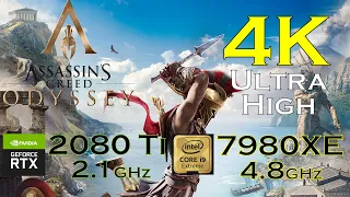 Assassin's Creed Odyssey | 4K Ultra High | RTX 2080 Ti | i9 7980XE