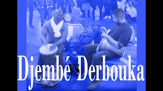 Derbouka vs Djembé street performance | StreetMusicShow