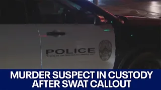 Murder suspect in custody after SWAT callout in East Austin | FOX 7 Austin