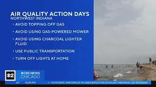 Air quality alert goes into effect for parts of Northwest Indiana on Memorial Day