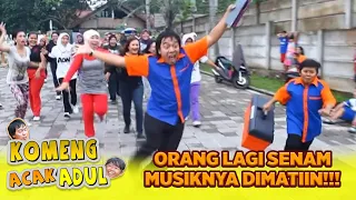 JAIL PARAH!! Ibu-ibu Lagi Asik Senam, Komeng Malah Matiin Musiknya | KOMENG ACAK ADUL