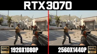 RTX 3070 + Ryzen 5 3600 tested in 20 games | 1080p vs 1440p |