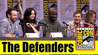 Marvel's THE DEFENDERS | Comic Con 2017 Full Panel (Krysten Ritter, Sigourney Weaver, Charlie Cox)