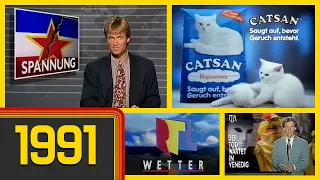 RTLplus Trailer, Werbung, Nachrichten, Wetter & Ansage (12.07.1991)