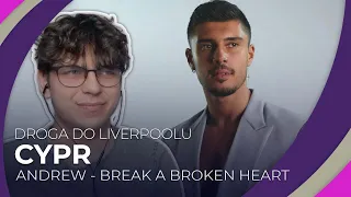 Misja Eurowizja: Droga do Liverpoolu | CYPR | ANDREW LAMBROU - Break a Broken Heart | REAKCJA #33