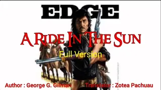 EDGE : A RIDE IN THE SUN | Author : George G. Gilman | Translator : Zotea Pachuau
