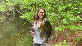 We Found An Old Forgotten Pond!