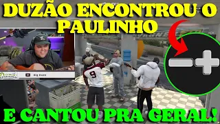 PAULINHO ENCONTROU DUZÃO DO MENOS É MAIS E ELE CANTOU PRA GERAL!