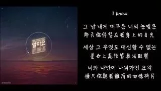 【韓中字】 BTS (RM & JK) - 알아요 我都懂 (2016) Lyrics with Hangul