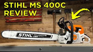 Hands on Review of The Stihl MS 400c!