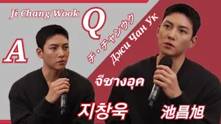 What makes  #지창욱 Ji Chang Wook  happy? Mini exclusive interview with 1Q & 1A ..sub.