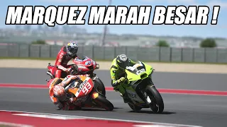 Tak Terima Di Overtake ! Marquez Nekat Celakai Ducati ! MotoGP21 Mod Career 2