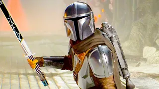 The Mandalorian Wields The Darksaber - Jedi Fallen Order Mod