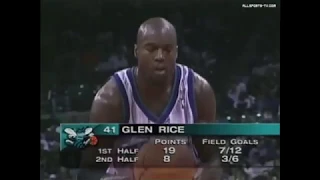 Glen Rice 32 Points Vs. Lakers, 1997-98.