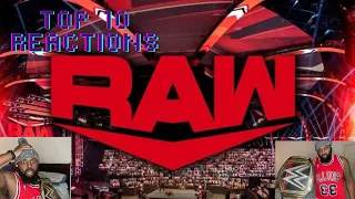 KANGSTEPHREACTS: WWE Top 10 Monday Night Raw Reaction February 8, 2021|Reaction Video #WWE2021#RAW