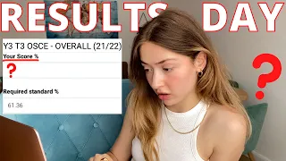 Reacting to my Medical School Results | 3rd year Med Student