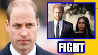 KARMA! Prince William Shock As Meg And Haz In A PHYSICAL FIGHT As He Denies Their Netflix Walkabout