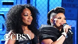 Soul Train Music Awards co-hosts Tichina Arnold & Tisha Campbell