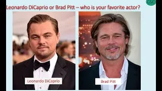 Brad Pitt vs Leonardo DiCaprio - comparing awards & box office collections of Hollywood actors