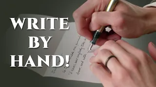 Writing By Hand Matters! Benefits (& History) of Penmanship