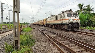 12312 Kalka Howrah Netaji/ नेताजी एक्सप्रेस Express skipping Baruipara ।। Kalka Mail