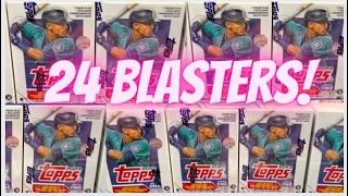 🙄 24 Blaster Boxes of 2023 Topps Series 1 **What Did We Pull out of 24 Blasters 🤔 **