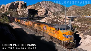 Extreme Union Pacific Trains on the Cajon Pass