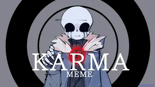 Karma meme || undertale AT [Killer] || flash warning⚠︎
