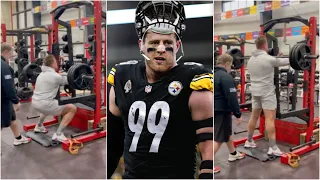 JJ Watt IS GRINDING As He Decides Which Team He Will Join