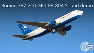 Boeing 767-200 GE-CF6-80A sound demo