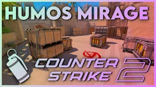 TODOS los HUMOS MIRAGE en CS2 | @NivekBrS  #cs2