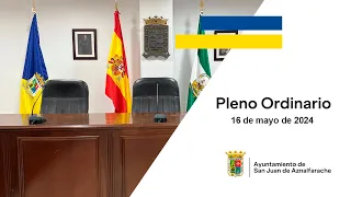 Pleno ordinario mes de mayo de 2024