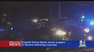Everett Police Fatally Shoot Suspect In Revere Following Pursuit