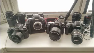 Как правильно выбирать камеру (на примере Canon 5D, 5DII, 6DII, 1DIV, 70D80D и 200D)?!