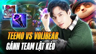 EBA VỚI LỐI CHƠI TEEMO MẶT NẠ BÁN HÀNH CAO THỦ VOLIBEAR CỰC KỲ TRẦM CẢM GÁNH TEAM LẬT KÈO MÃN NHÃN