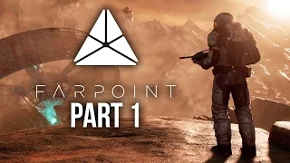 FARPOINT Gameplay Walkthrough Part 1 - INTRO (PS VR Aim Controller)