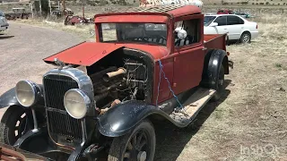 Antique 1930 Buick Pickup Truck Part 2- coming to life