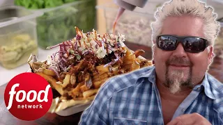 Guy Goes Crazy For The Cowboy Sundae | Diners Drive-Ins & Dives