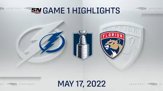 NHL Game 1 Highlights | Lightning vs. Panthers - May 17, 2022