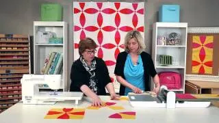 Quilting Tutorial for the GO! Rings of Tangerine Quilt