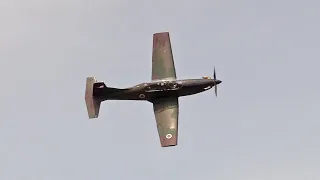 RIAT 2022 - 🇸🇮 Slovenian Air Force Pilatus PC-9M display