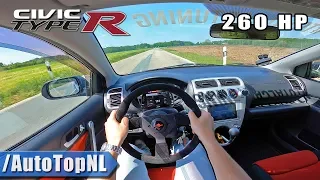 HONDA CIVIC TYPE R EP3 *9000RPM* 260HP POV Test Drive by AutoTopNL