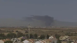 Smoke rises from Gaza skyline as Israeli offensive continues