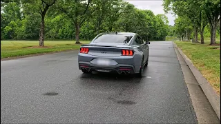 2024 Mustang GT gets Steeda H-PIPE (Resonator Delete) | Active Exhaust Flyby Clips