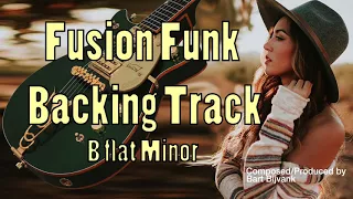 Fusion Funk Backing Track B flat Minor