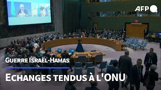 Guerre Israël-Hamas: échanges tendus à l'ONU | AFP