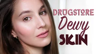 Affordable Strobing & Dewy Skin Makeup Tutorial | Karima McKimmie