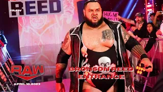 Bronson Reed entrance: WWE Raw, April 10, 2023